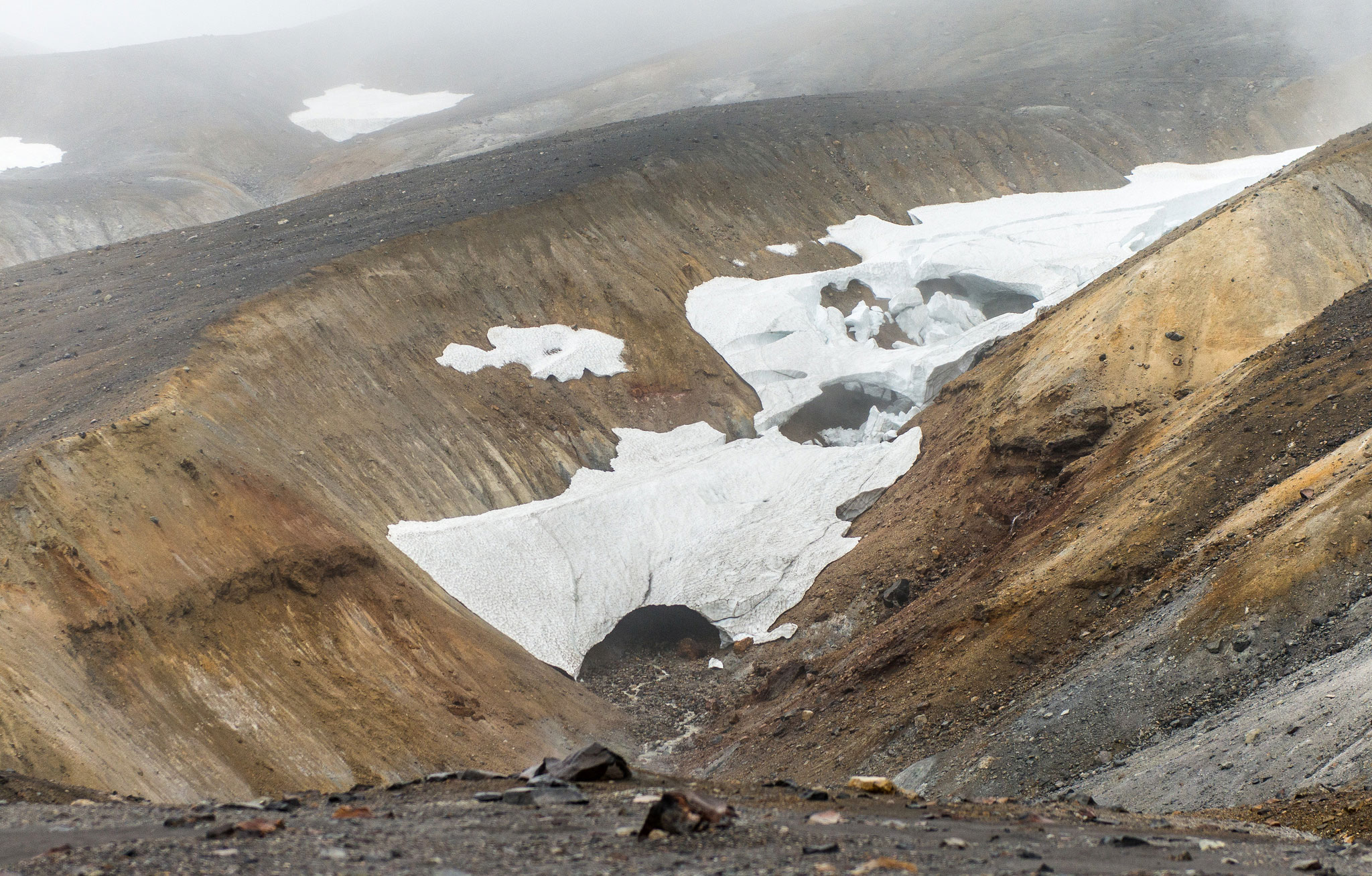 Ebeko Volcano, Paramushir (Парамушир, Курильские острова)